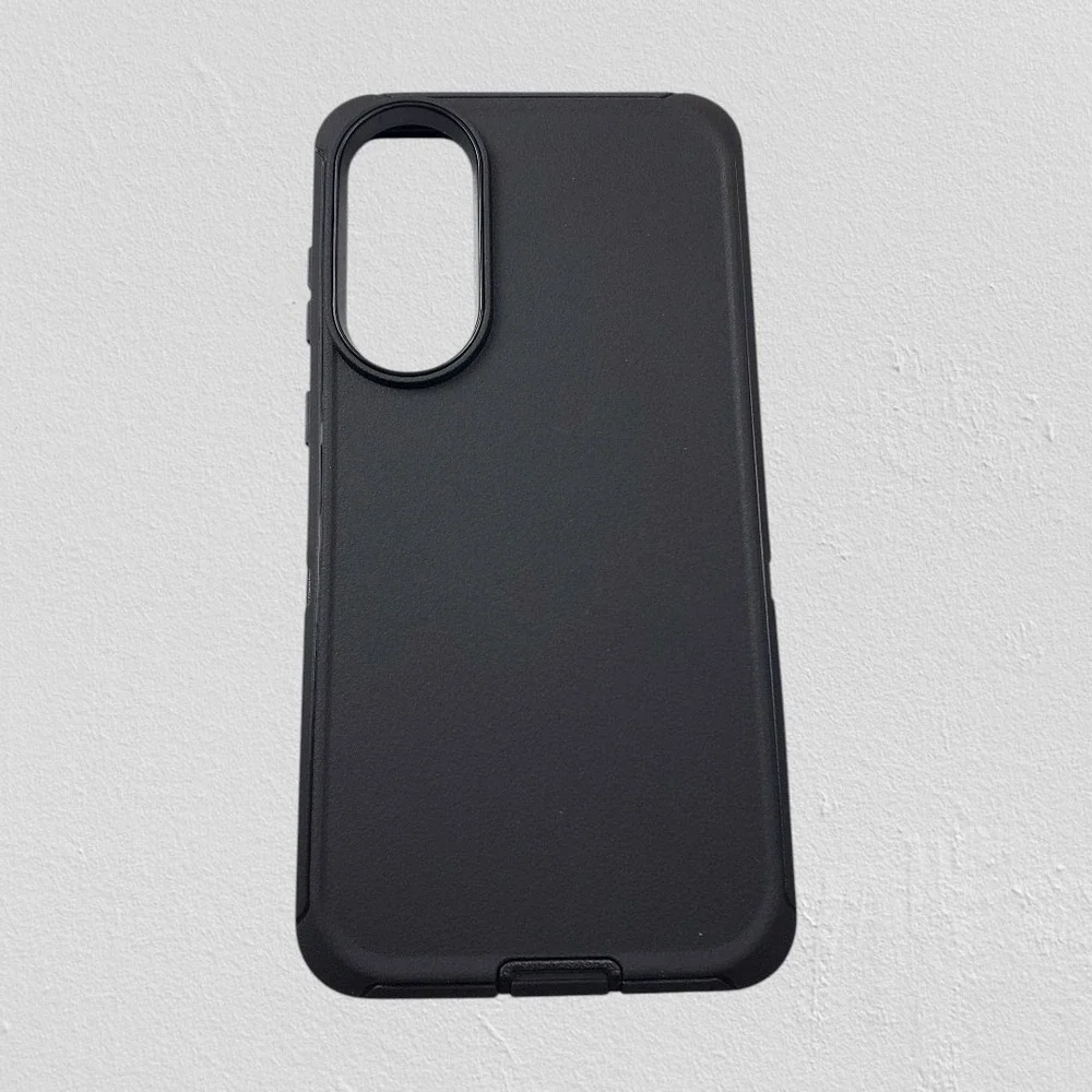 Samsung Galaxy S25‎ Slim Case Edge Black Rubber Protective Cover